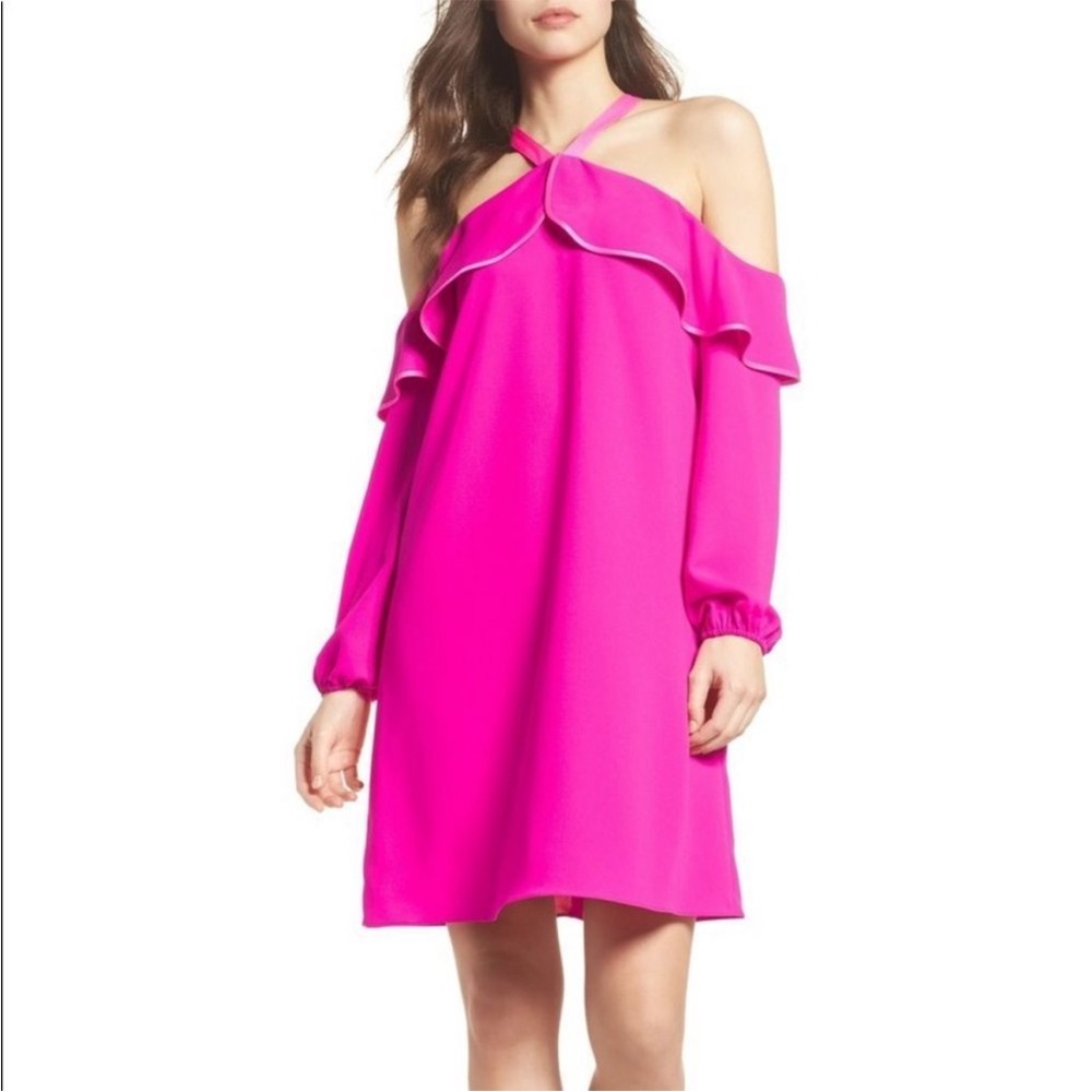 Lilly Pulitzer cold shoulder mini dress